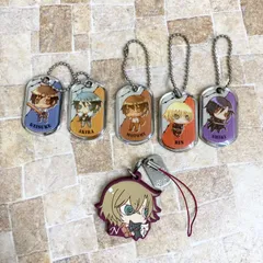 ♯Ivt07Et咎狗の血ちみドッグタグキーホルダー全6種 ♯Ivt07Et咎狗の血ちみドッグタグキーホルダー全6種
