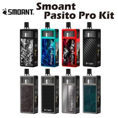 Smoant Pasito Pro Pod Kit 1500mAh 4ml スターターキット スモアント パシート プロ ポッド キット 電子たばこ 電子タバコ ベイプ 本体 リキッド 爆煙 禁煙 タール ニコチン0 水蒸気 電子 シーシャ mtl vape