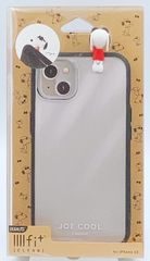 グルマンディーズ ピーナッツ フレーム IIIIfit Clear iPhone13 (6.1インチ) 対応ケース ジョー・クール SNG-683B