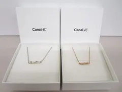 【送料無料】canal4℃　ペアブレスレット　シルバー＆ピンクゴールド　ペアジュエリー　［759-313-800_0525］