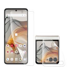 【在庫処分】Razr Razr Razr 50 50 Motorola 【指紋認証対応】TPU全面保護/キズ自動修復/繊細なタッチ/気泡ゼロ/超薄型0.15mm 非ガラス 用 フィルム フィルム アンチグレア 専用 保護フィルム motorola 50用 1枚