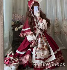 2025年最新】赤ずきん コスプレ ロリータの人気アイテム - メルカリ