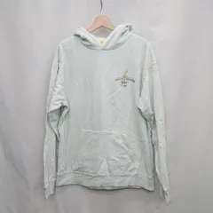 ◇ ⊇ UNION ロゴプリント バックプリント 長袖 パーカー サイズ3 ライトグリーン系 メンズ レディース E  【1502180075193】
