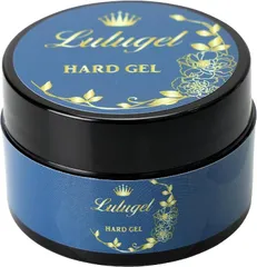 LULUGEL 強度特化 ジェルネイル ビルダージェル ハードジェルネイル 長さだし 長持ち クリアジェル 厚み出し トップジェル 硬め トップコート 光沢 補強 透明(ハードジェル 15g,  15g)