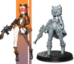 RN Estudio | Neokingdom Citizen02 32mm | 3Dプリント ミニチュア TRPG