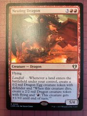 基本セット2019 M19 foil 厄介なドラゴン 英語 1枚 MTG | Mercari