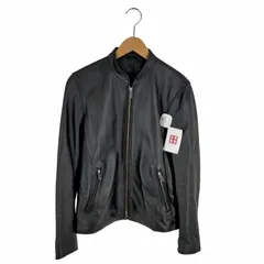 ステュディオス STUDIOUS シープレザー シングルライダースジャケット メンズ JPN：2 のサムネイル