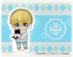 【中古】アクリルスタンド・アクリルパネル 松野千冬 「東京リベンジャーズ×PRINCESS CAFE POP UP SHOP in 渋谷n-space アクリルスタンド冬衣装Ver. A」