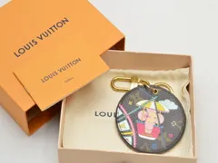 ルイヴィトン LOUIS VUITTON ポルトクレ・イリュストレ ヴィヴィエンヌ キーリング M69855 モノグラム レディース su_p e_u F-YA820
