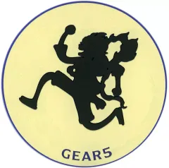 【中古】コースター モンキー・D・ルフィ(ギア5・シルエット)/ラバーコースター ラバー雑貨コレクション 「一番くじ ワンピース 匠ノ系譜 覇極」 I賞