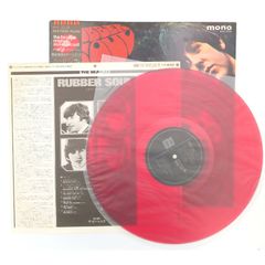 [視聴確認済] ビートルズ / ラバーソウル - 1982 - レッドカラーレコード - 帯付き