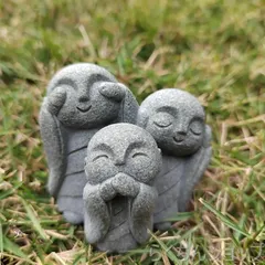 置物】ムーカイト「観音様＆昇龍」