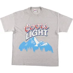 古着 90年代 ヘインズ Hanes COORS LIGHT クアーズライト アドバタイジングTシャツ カナダ製 メンズXL相当 ヴィンテージ/eaa590044のサムネイル