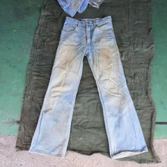 70s BLUE WAY デニム　ベルボトム　アメリカ製　vintage 古着