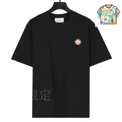 【今日特価】Casablanca 25SS 中国結び刺繍 T シャツ-1