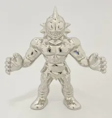 バンダイ ダイキャストキンケシ9 9/キン肉マン アトランティス(銀メッキver.)