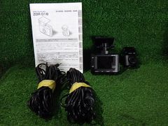 A238-8　コムテック　ZDR-016　前後/２WAYドライブレコーダー　取説セット