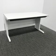 平デスク オフィスデスク 平机 iS 引出し付 コクヨ ホワイト