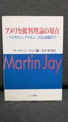 アメリカ批判理論の現在: ベンヤミン、アドルノ、フロムを超えて　(マーティン・ジェイ編/永井努監訳/こうち書房)