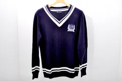 23区 - coco 中古 23区ゴルフ 23区GOLF レディース セーター 2(L) 紺 ネイビー クルーネック ニット ケーブル編み 23区 - coco 中古 23区ゴルフ 23区GOLF レディース セーター 2(L