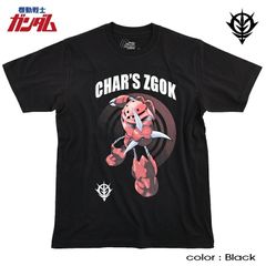 GUNDAM 건담 샤아 전용 즈곡크 티셔츠 반소매 기동전사 건담 붉은 혜성 샤아 지온군 모빌 슈트 역수입 애니메이션 하라주쿠계 OTAKU 스트리트 댄스 컬렉터 아버지의 날 선물 생일 선물 페알크 맨즈