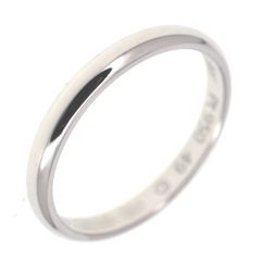 カルティエ CARTIER バンドリング  サイズ49/JP9 Pt950  レディース S#138593