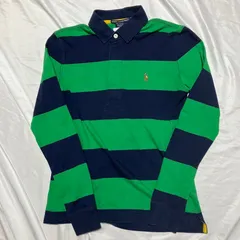 Ralph Lauren Sport ラガーシャツ 長袖 ポロシャツ ボーダー M US古着