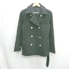 ◇ ⊇◎ ROPE' ロペ アンゴラ混 長袖 コート サイズ表記なし ブラック レディース E  【1412260049863】