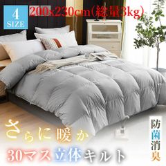 とろりん 掛け布団 吸湿発熱 抗菌 防臭 30マス立体キルト 100%綿生地 洗える 掛布団 掛ふとん かけ布団 布団 ふとん 冬 冬用布団 冬布団 冬用掛け布団 寝具掛け布団 フリース 軽い 暖かい シングル 【200x230cm(総量3kg)】