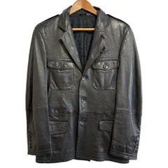 入手困難 トムフォード期 GUCCI レザージャケット ファー着脱可能 緑系 GUCCI(グッチ) トムフォード期レザージャケット308719 XN443