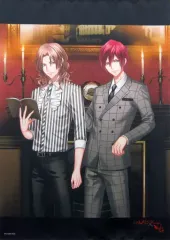 【中古】タペストリー [単品] 城坂依都＆英時明 B2タペストリー 「PS Vitaソフト DYNAMIC CHORD feat.KYOHSO V edition アニメイト限定セット」 同梱特典