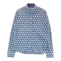 サイズ：1 JACK BUNNY ジャックバニー  長袖シャツ ハート柄 ブルー系 [240101444921] ゴルフウェア レディース ストスト