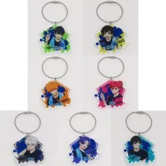 【中古】キーホルダー 全7種セット 「ブルーロック エゴイストフェスタ トレーディングアクリルキーホルダー」