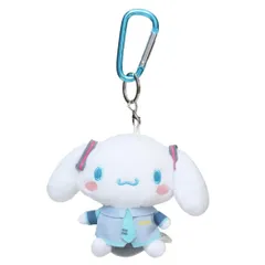 初音ミクxシナモロール マスコット カラビナ付きマスコット シナモロール サンリオ ケイカンパニー ミニぬいぐるみ キャラクター グッズ 