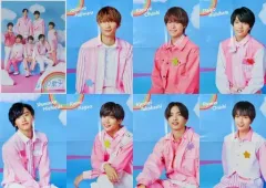 【中古】ポスター [単品] 両面B2折りポスター(四つ折)8枚セット なにわ男子 「CD 初心LOVE Johnnys’ ISLAND STORE online限定盤」 同梱品