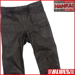 南海部品　トップライダー　ライダーパンツ　本革　サイズL バイク Amazon | 南海部品 NANKAI（ナンカイ） レザーパンツ ブラック