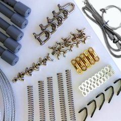 くくり罠 パーツ交換・自作キット 5組分+見本1組