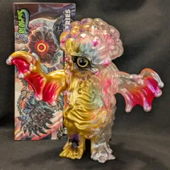 BLObPUS ブロッパスDX 赤マーブル成型　怪獣解剖図解　ソフビ　怪獣 BLObPUS ブロッパスDX 赤マーブル成型 怪獣解剖図解 ソフビ 怪獣