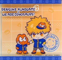 【中古】アクリルスタンド・アクリルパネル 國神錬介×ウィアーダイナソアーズ! アクリルブロック 「ブルーロック×サンリオキャラクターズ」