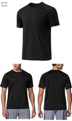 テスラ TESLA  ハイパードライ ドライフィット 半袖 機能性 スポーツ Tシャツ [UVカット・吸汗速乾] MTS30 ブラック、ホワイト、カーボングレー