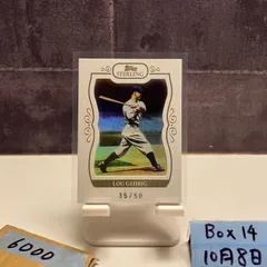 2020 Topps STERLING Lou Gehrig 35/50 NEW YORK YANKEES White カード
