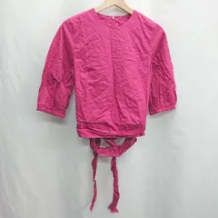 ◇ ⊂ Φ ◎ Mila Owen ミラ オーウェン 長袖 ブラウス サイズF ピンク レディース E  【1412260004091】