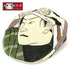 達磨 だるま 豊原国周い ゴブランハンチング 日本製 鳥打ち帽 紳士 職人の極み 帽子 メンズギフト 父の日 誕生日 感謝の気持ち