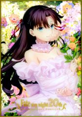 [중고] 종이 제품 토오사카 린 [Fate/stay night 20주년 기념 콘서트 랜덤 아크릴 색지]