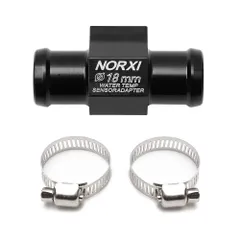 新品 水温センサー 水温計用センサーアダプター 水温計 ジョイントパイプセンサー オートバイ/自動車用 ホースアダプター クランプ付 (18mm)