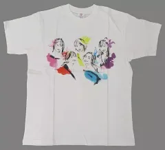 【中古】衣類 ももいろクローバーZ＆早見あかり Tシャツ ホワイト XLサイズ 「SOPHISTANCE」
