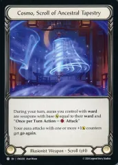 【中古】Flesh and Blood ENG002[C]：Cosmo  Scroll of Ancestral Tapestry/先祖の綴れ織りの巻物、小宇宙