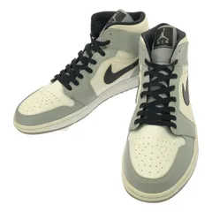 NIKE / ナイキ | 2024 | AIR JORDAN 1 MID LIGHT SMOKE GREY エアジョーダン1 ミッド スニーカー | 30 | ライトスモークグレー / ホワイト / ブラック | メンズ