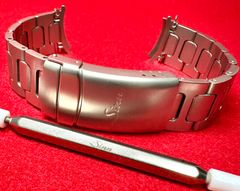 純正パーツ SINN ジン 256系 ミリタリークロノ付属品のブレス ブレスレット 取付幅20mm ベルト メンズ 純正工具付き 時計 付属品