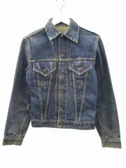 美品 リーバイス 557 Big E デニムジャケット 70505 501XX 濃紺 levi's 70505 BIG E デニムジャケット USA製 / ブラック